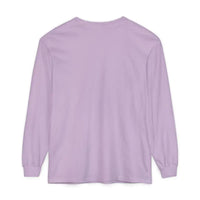 Solid light purple long-sleeved T-shirt from Cream Coral Pink Stay Salty Graphic collection