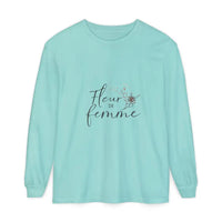 Cream White and Pink Long Sleeved Floral T-Shirt for Women - Ocean State Styles