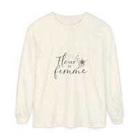Cream White and Pink Long Sleeved Floral T-Shirt for Women - Ocean State Styles