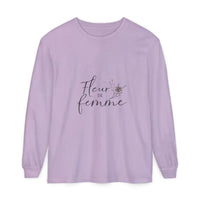 Cream White and Pink Long Sleeved Floral T-Shirt for Women - Ocean State Styles