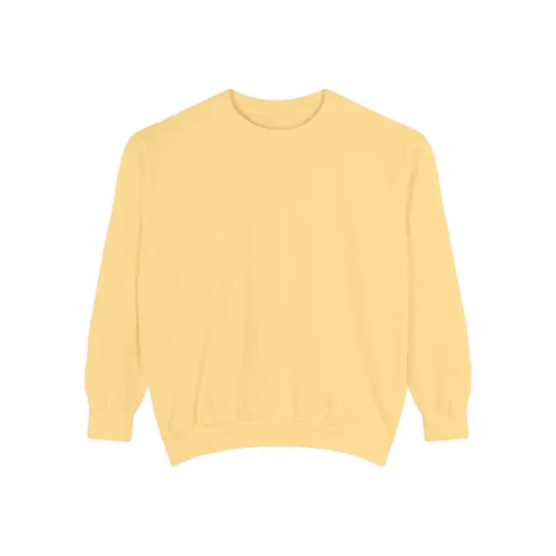 Floral Peace Sign Crewneck Sweatshirts in Light Blue Aqua and Yellow - Ocean State Styles