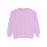 Floral Peace Sign Crewneck Sweatshirts in Light Blue Aqua and Yellow - Ocean State Styles