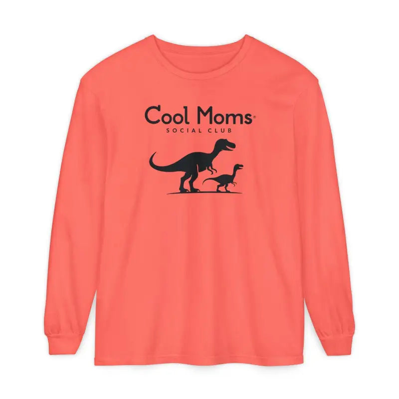 Dinosaur Long Sleeve T Shirt for Cool Moms Social Club - Ocean State Styles