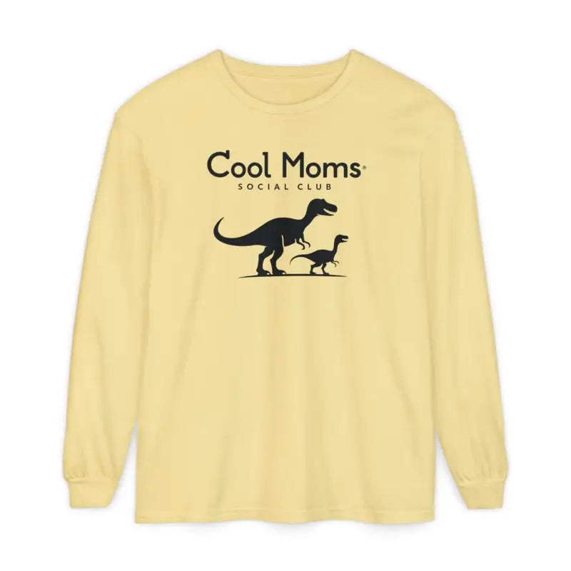 Dinosaur Long Sleeve T Shirt for Cool Moms Social Club - Ocean State Styles