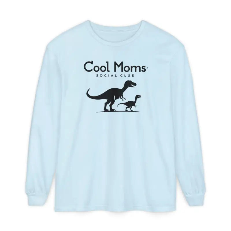 Dinosaur Long Sleeve T Shirt for Cool Moms Social Club - Ocean State Styles