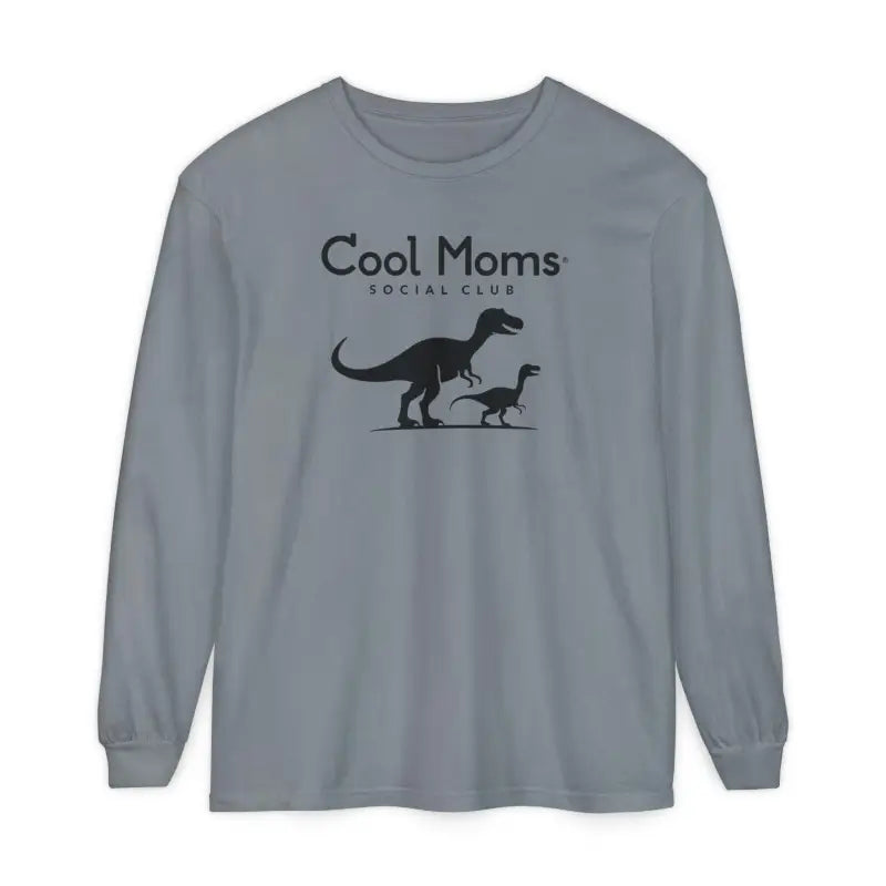 Dinosaur Long Sleeve T Shirt for Cool Moms Social Club - Ocean State Styles