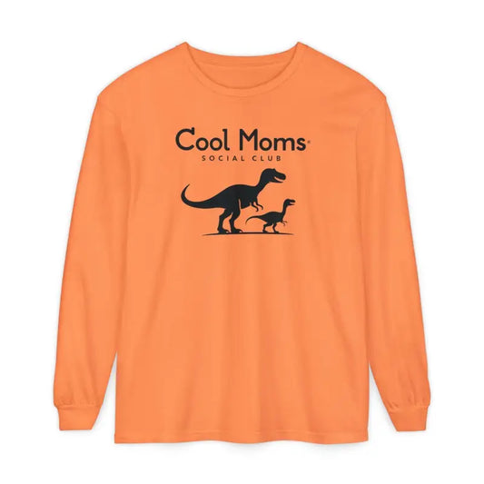 Dinosaur Long Sleeve T Shirt for Cool Moms Social Club - Ocean State Styles