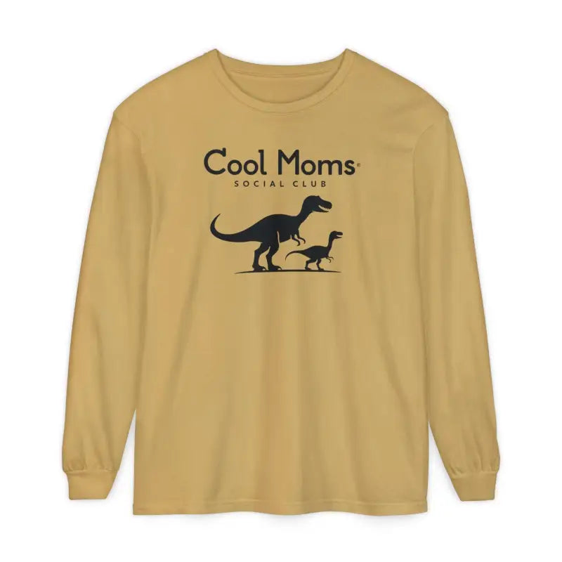 Dinosaur Long Sleeve T Shirt for Cool Moms Social Club - Ocean State Styles