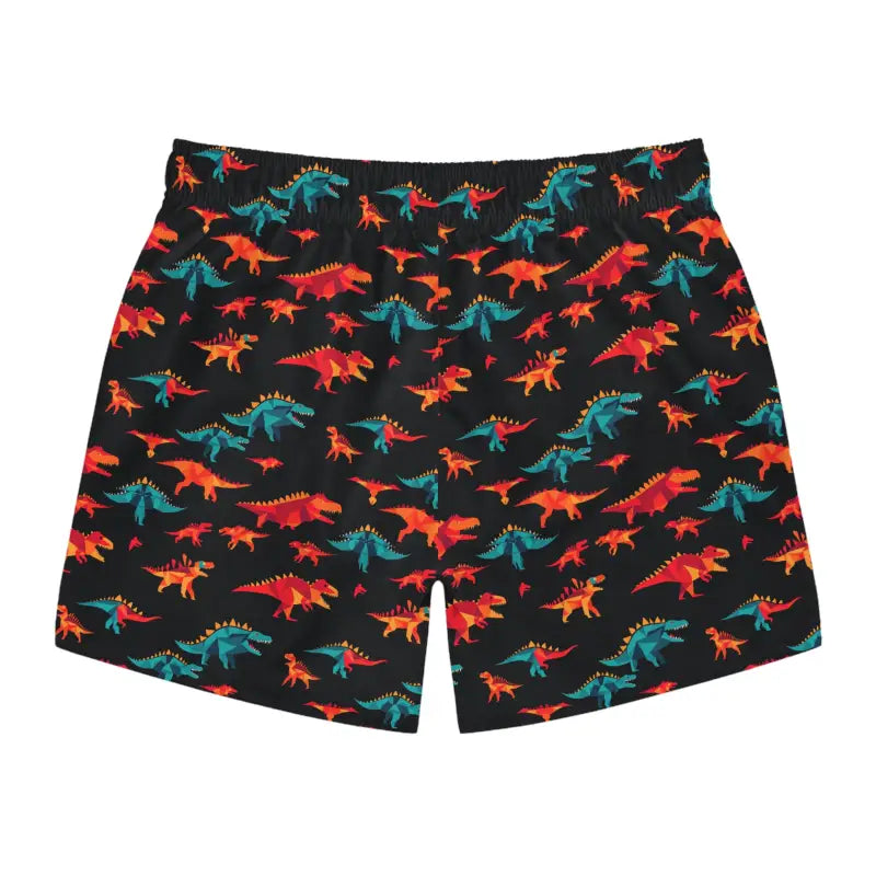 Dinosaur Print Swim Trunks For Kids And Adults Fun Beachwear Essentials - Ocean State Styles
