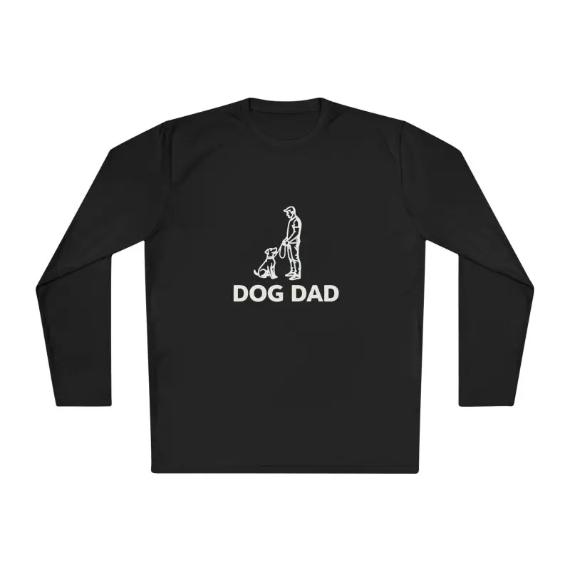Dog Dad Performance Long Sleeve Tee for Active Owners - Ocean State Styles