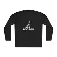 Dog Dad Performance Long Sleeve Tee for Active Owners - Ocean State Styles