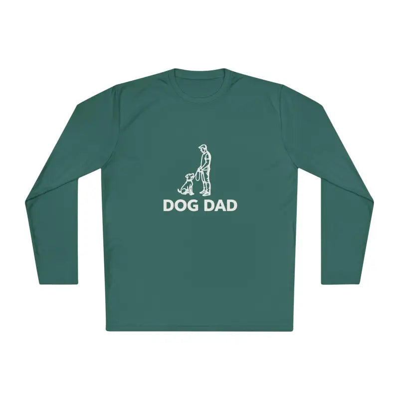 Dog Dad Performance Long Sleeve Tee for Active Owners - Ocean State Styles