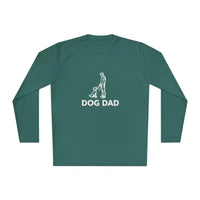 Dog Dad Performance Long Sleeve Tee for Active Owners - Ocean State Styles