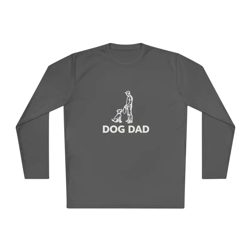 Dog Dad Performance Long Sleeve Tee for Active Owners - Ocean State Styles