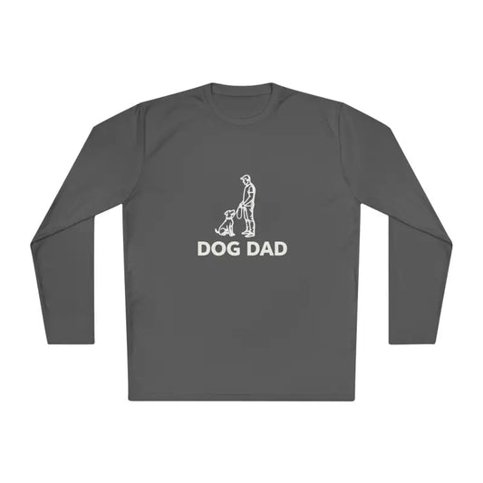 Dog Dad Performance Long Sleeve Tee for Active Owners - Ocean State Styles