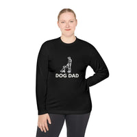 Dog Dad Performance Long Sleeve Tee for Active Owners - Ocean State Styles