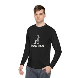 Dog Dad Performance Long Sleeve Tee for Active Owners - Ocean State Styles