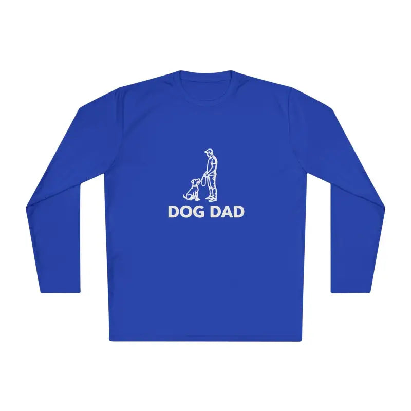 Dog Dad Performance Long Sleeve Tee for Active Owners - Ocean State Styles