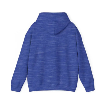 Blue heathered hoodie featuring I Love My Dogs design for dog lovers