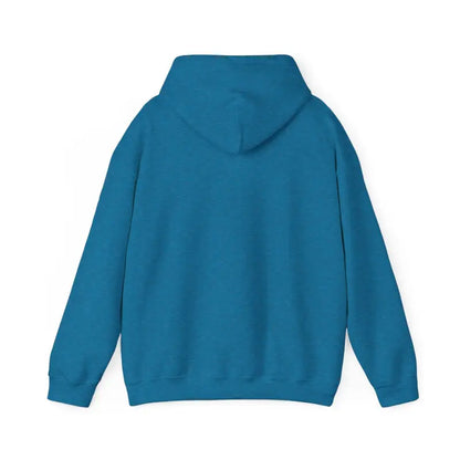 Blue hooded sweatshirt featuring I Love My Dogs design for dog lovers