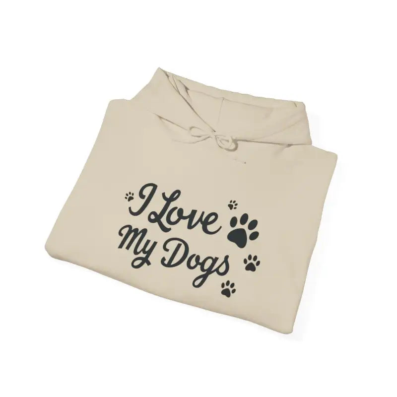 Dog Lover Hoodie I Love My Dogs Design for Pet Lovers - Ocean State Styles