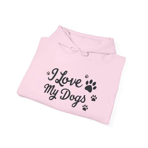 Dog Lover Hoodie I Love My Dogs Design for Pet Lovers - Ocean State Styles