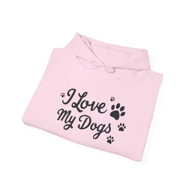 Dog Lover Hoodie I Love My Dogs Design for Pet Lovers - Ocean State Styles