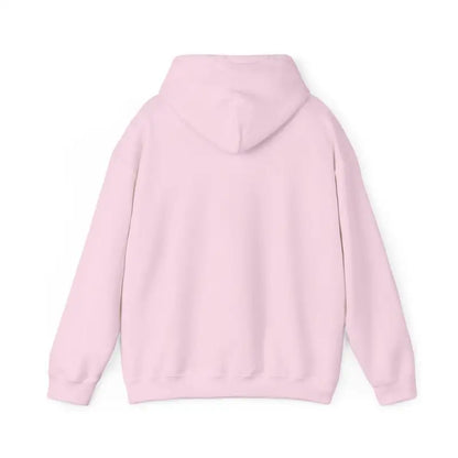 Light pink hooded sweatshirt featuring I Love My Dogs design for dog lovers