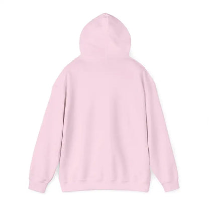 Light pink hooded sweatshirt featuring I Love My Dogs design for dog lovers