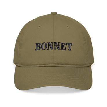Embroidered Organic Baseball Cap Bonnet Style Eco Chic - Ocean State Styles