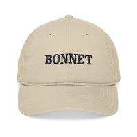 Embroidered Organic Baseball Cap Bonnet Style Eco Chic - Ocean State Styles