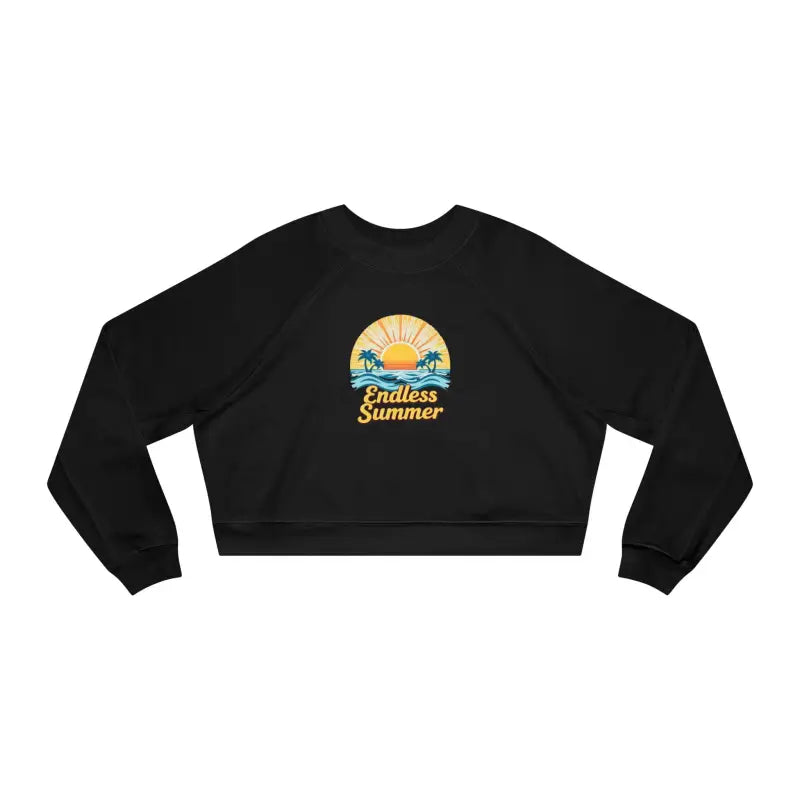 Endless Summer Cropped Fleece Sweatshirt for Women - Ocean State Styles