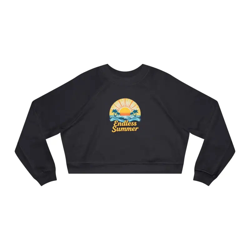 Endless Summer Cropped Fleece Sweatshirt for Women - Ocean State Styles