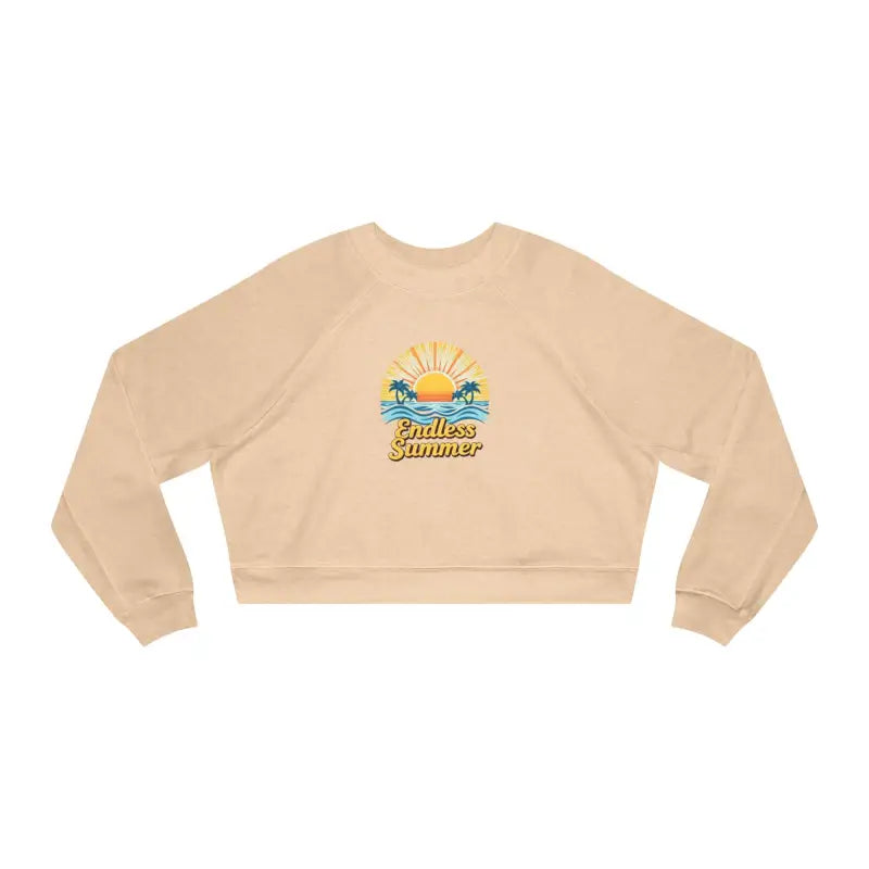Endless Summer Cropped Fleece Sweatshirt for Women - Ocean State Styles