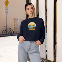 Endless Summer Cropped Fleece Sweatshirt for Women - Ocean State Styles