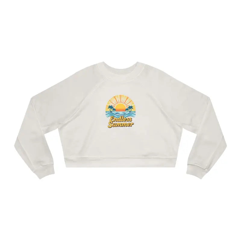 Endless Summer Cropped Fleece Sweatshirt for Women - Ocean State Styles