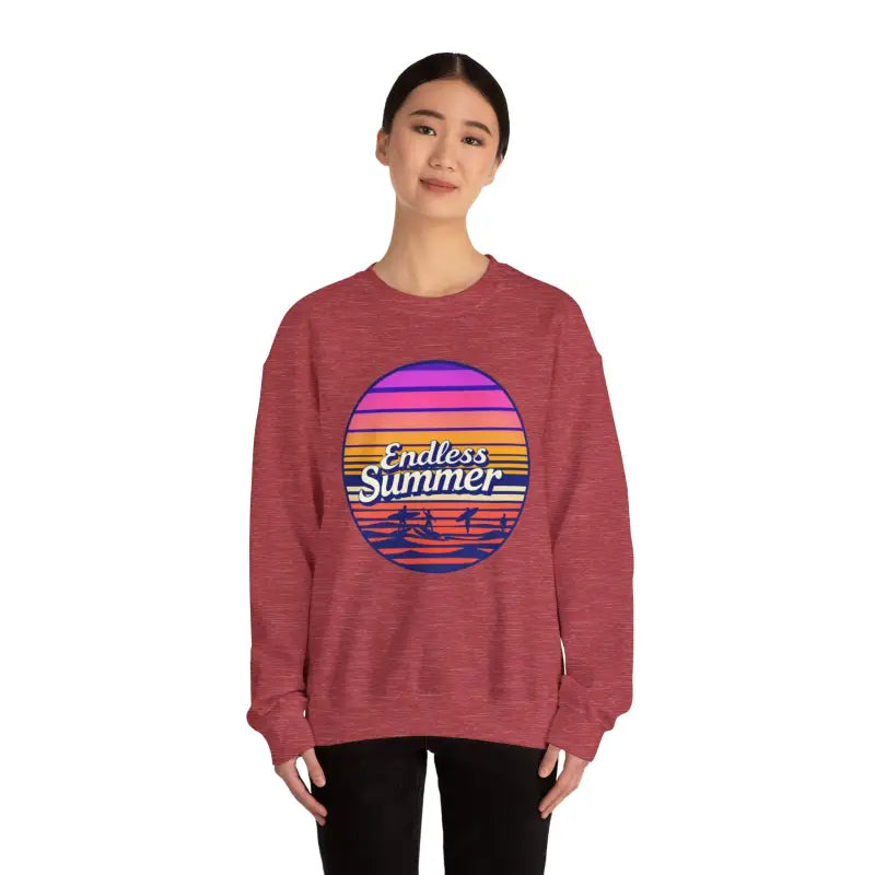 Endless Summer Unisex Heavy Blend Crewneck Sweatshirt Collection - Ocean State Styles