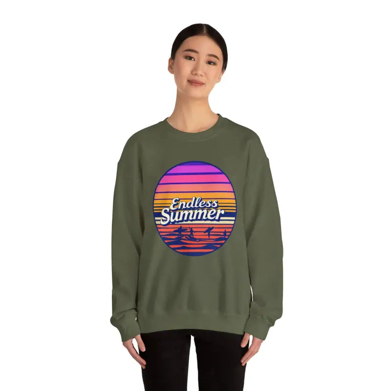 Endless Summer Unisex Heavy Blend Crewneck Sweatshirt Collection - Ocean State Styles