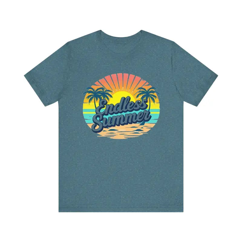 Endless Summer Unisex Tee Vintage Beach Vibe Shirt - Ocean State Styles