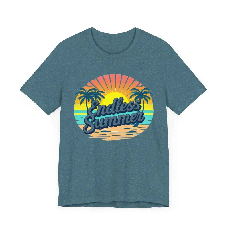 Endless Summer Unisex Tee Vintage Beach Vibe Shirt - Ocean State Styles