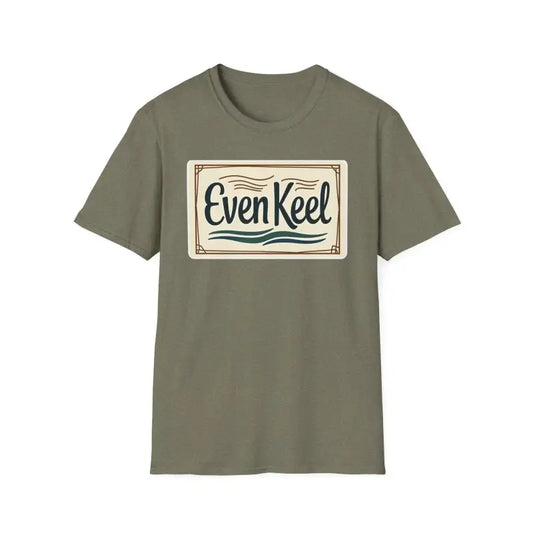 Even Keel Graphic Unisex T Shirt for Casual and Semi Formal Wear - Ocean State Styles