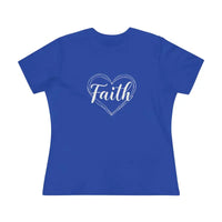 Faith Heart Design T Shirt for Women Stylish Spiritual Tee - Ocean State Styles
