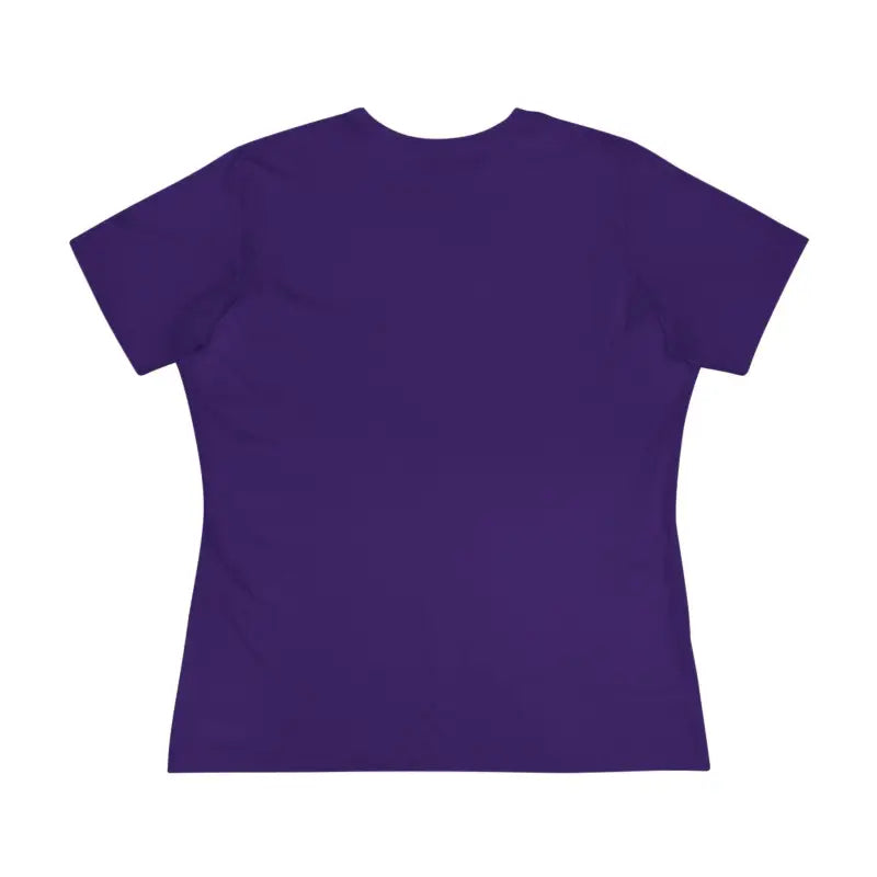 Purple women’s t-shirt featuring Faith Heart Design for stylish feminine wear