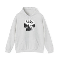 Fishing Bite Me Unisex Heavy Blend Hoodie for Anglers Comfort - Ocean State Styles
