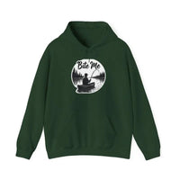 Fishing Bite Me Unisex Heavy Blend Hoodie for Anglers Comfort - Ocean State Styles