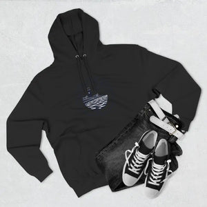 Fleece Hoodie Block Island Rhode Island Lighthouse Unisex Sweatshirt - Ocean State Styles