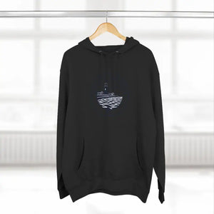 Fleece Hoodie Block Island Rhode Island Lighthouse Unisex Sweatshirt - Ocean State Styles