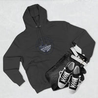 Fleece Hoodie Block Island Rhode Island Lighthouse Unisex Sweatshirt - Ocean State Styles