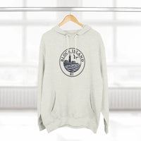 Fleece Hoodie Block Island Rhode Island Lighthouse Unisex Sweatshirt - Ocean State Styles