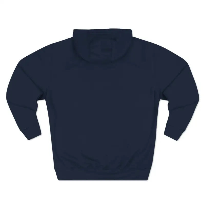 Navy blue fleece hoodie from Block Island North Light, perfect for unisex wear